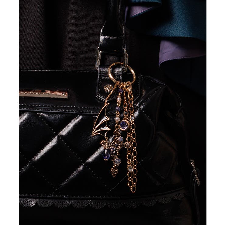 ゴールド | 繊翳の薔薇十字バッグチャーム | axes femme