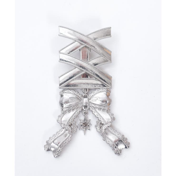 レースアップヘアクリップ[品番：IGAW0005972]｜axes femme