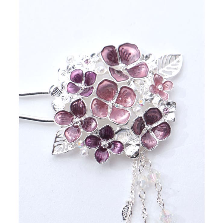 紫陽花モチーフかんざし[品番：IGAW0006462]｜axes femme