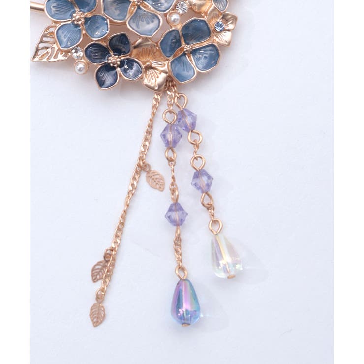 紫陽花モチーフかんざし[品番：IGAW0006462]｜axes femme