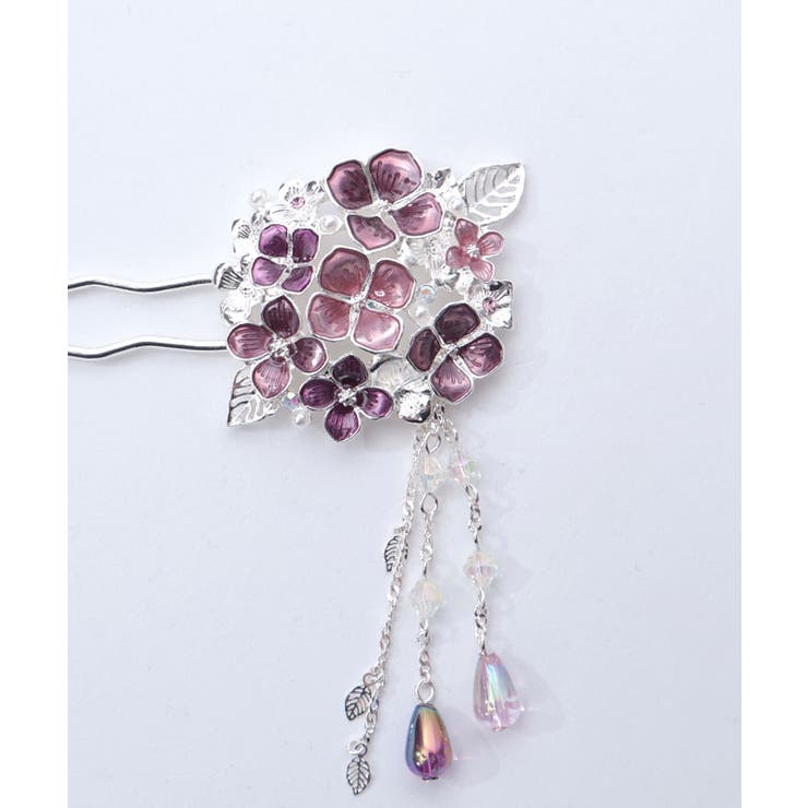 紫陽花モチーフかんざし[品番：IGAW0006462]｜axes femme