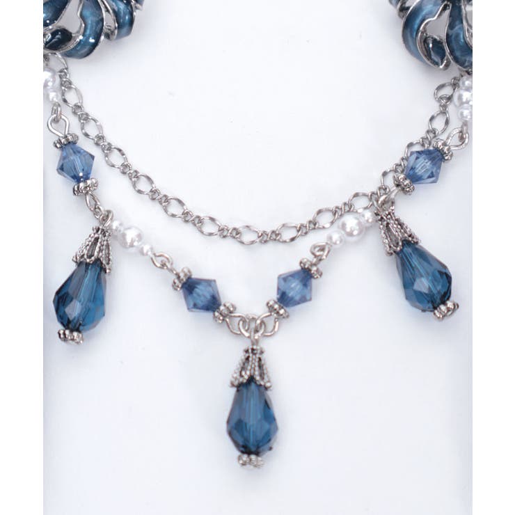 彼岸花イヤリング＆襟クリップ[品番：IGAW0006713]｜axes femme