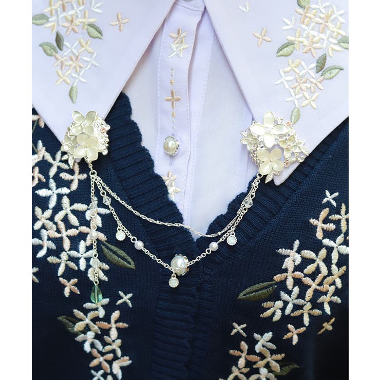金木犀モチーフマルチクリップ[品番：IGAW0006810]｜axes femme
