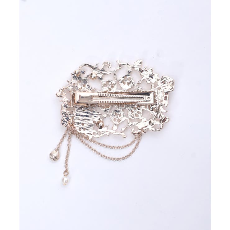 雪薔薇モチーフヘアクリップ | axes femme | 詳細画像10 