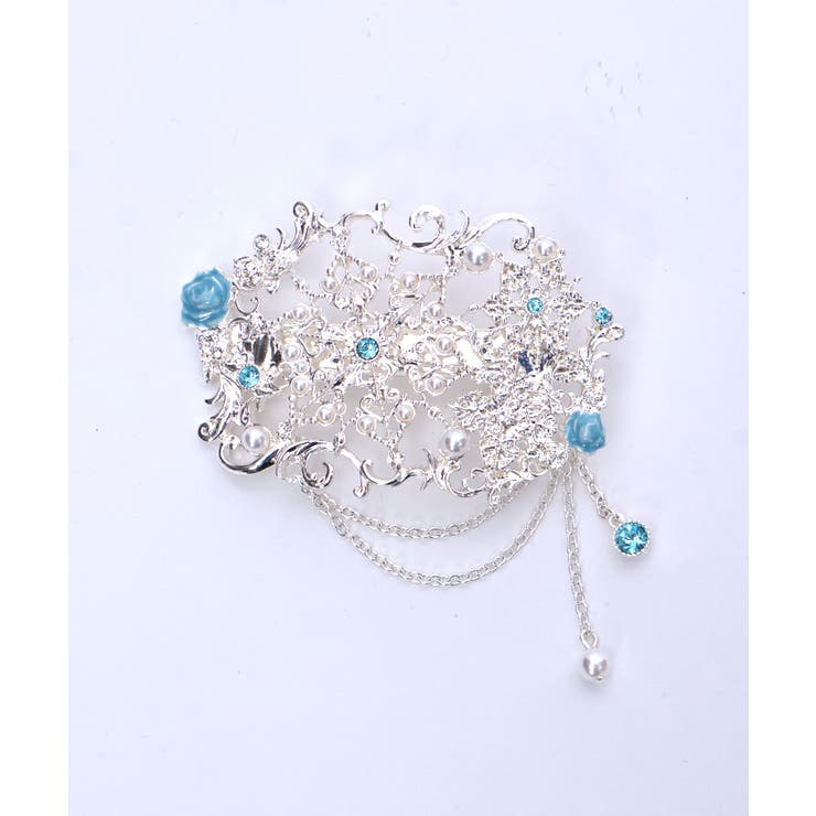 雪薔薇モチーフヘアクリップ | axes femme | 詳細画像4 