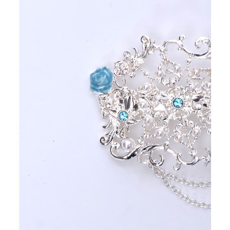 雪薔薇モチーフヘアクリップ | axes femme | 詳細画像6 