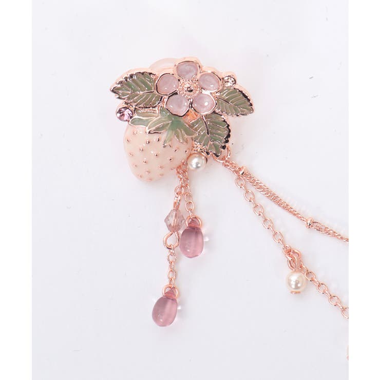 苺モチーフ襟クリップ＆イヤリング | axes femme | 詳細画像16 