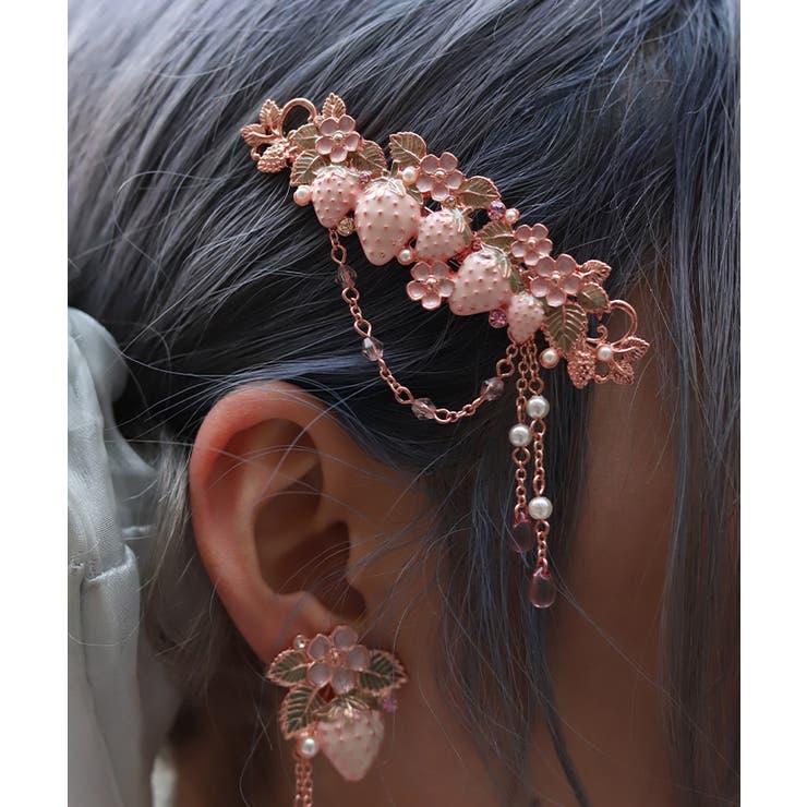 苺モチーフマルチクリップ | axes femme | 詳細画像2 