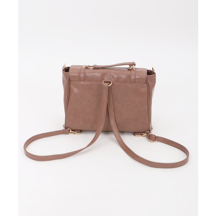 型押しサッチェルバッグ[品番：IGAW0001761]｜axes femme