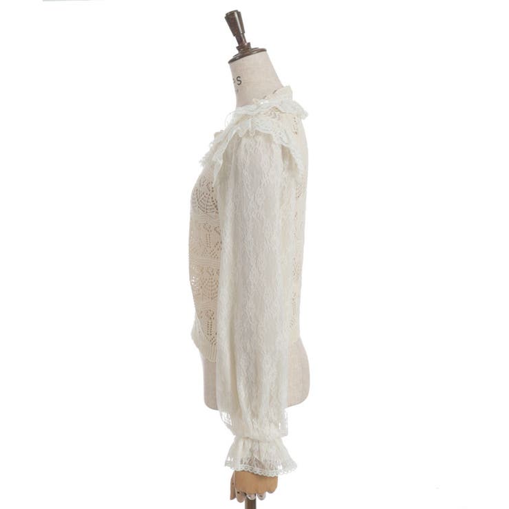 レース編みニット | axes femme | 詳細画像18 