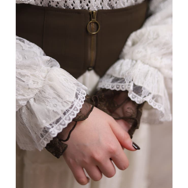 レース編みニット | axes femme | 詳細画像6 