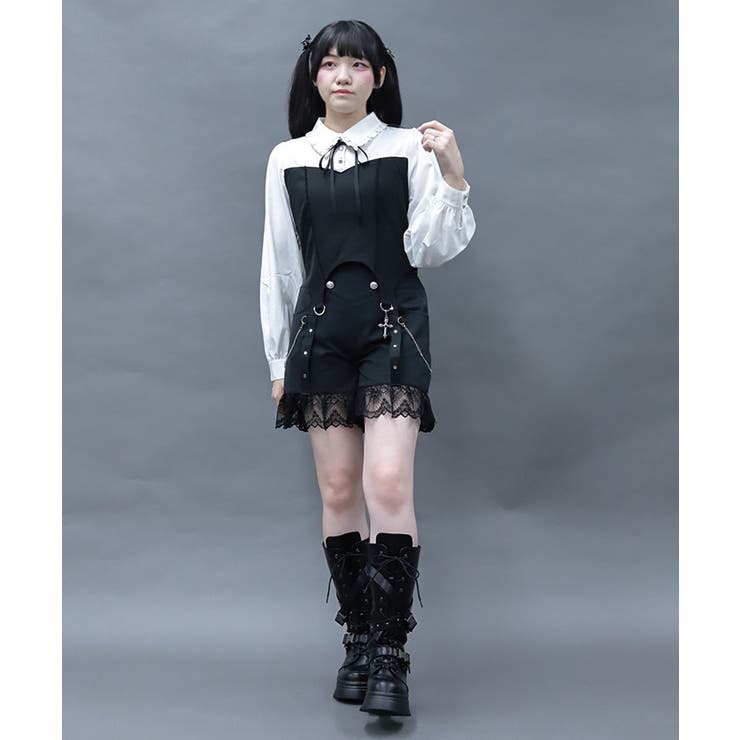 レースフリルショートパンツ | axes femme | 詳細画像10 