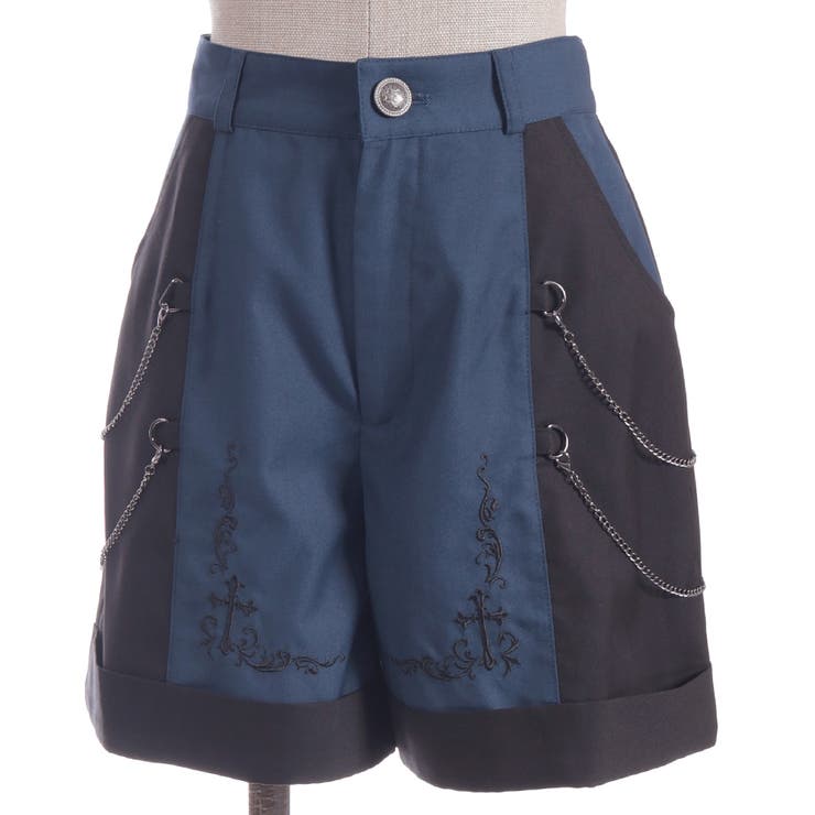 刺繍バイカラーショートパンツ | axes femme | 詳細画像11 