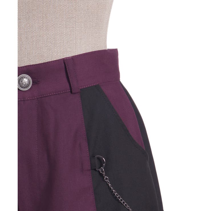 刺繍バイカラーショートパンツ | axes femme | 詳細画像22 