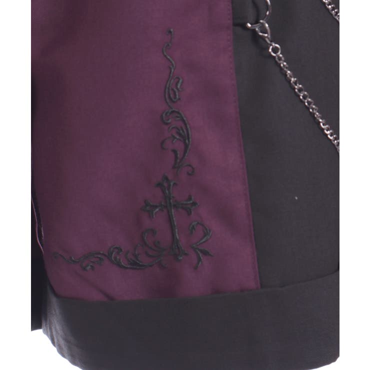 刺繍バイカラーショートパンツ | axes femme | 詳細画像23 