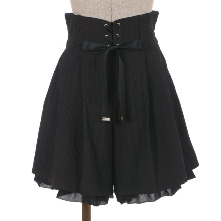 ハイウエストタックキュロット[品番：IGAW0001742]｜axes femme