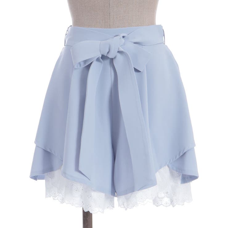 コットン裾フリルキュロット | axes femme | 詳細画像11 