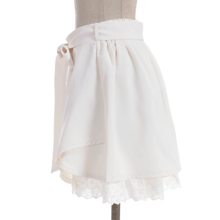 コットン裾フリルキュロット | axes femme | 詳細画像20 