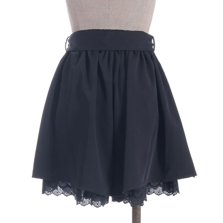 コットン裾フリルキュロット | axes femme | 詳細画像7 