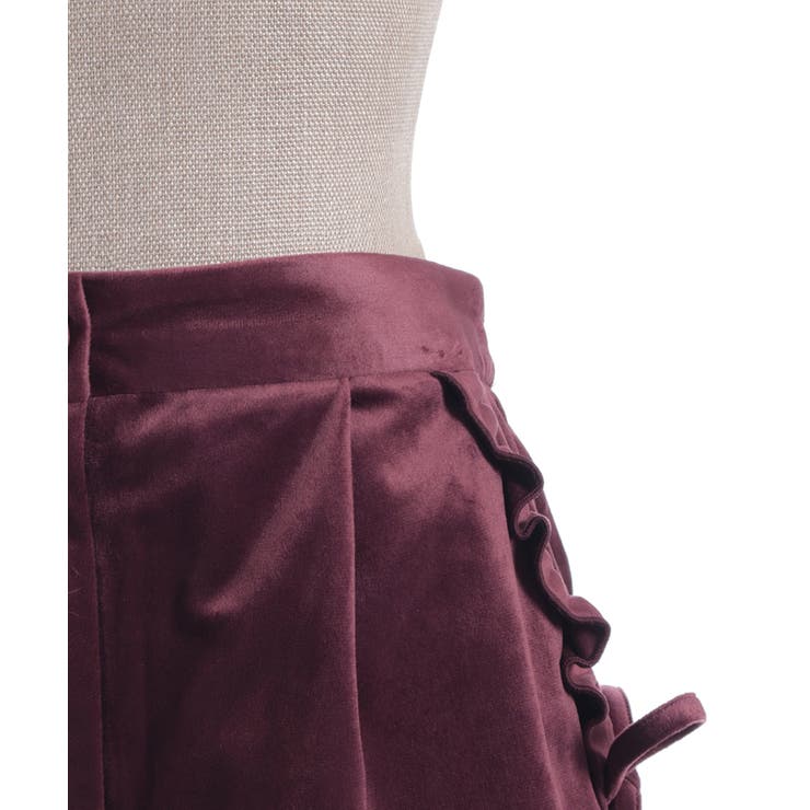 リボン付き裾フリルショーパン | axes femme | 詳細画像11 