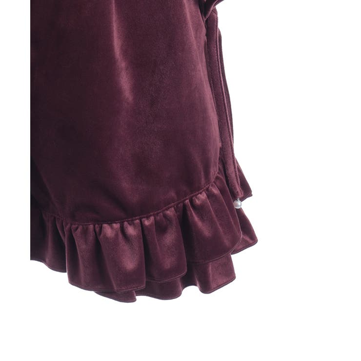 リボン付き裾フリルショーパン | axes femme | 詳細画像12 