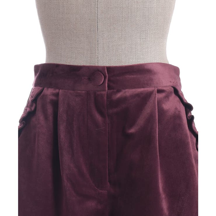 リボン付き裾フリルショーパン | axes femme | 詳細画像13 