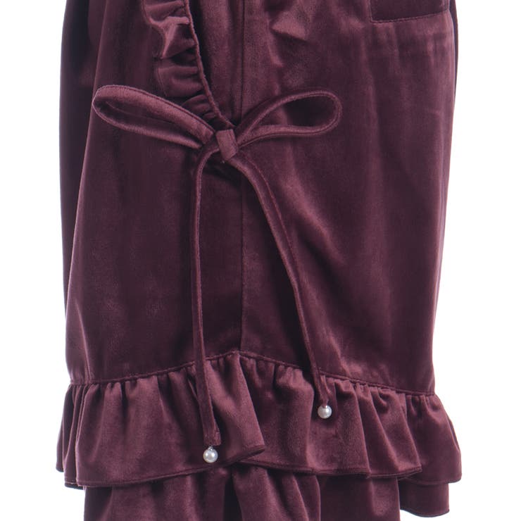 リボン付き裾フリルショーパン | axes femme | 詳細画像14 