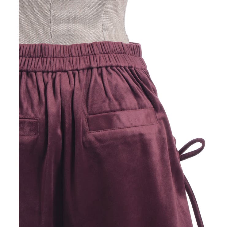 リボン付き裾フリルショーパン | axes femme | 詳細画像15 