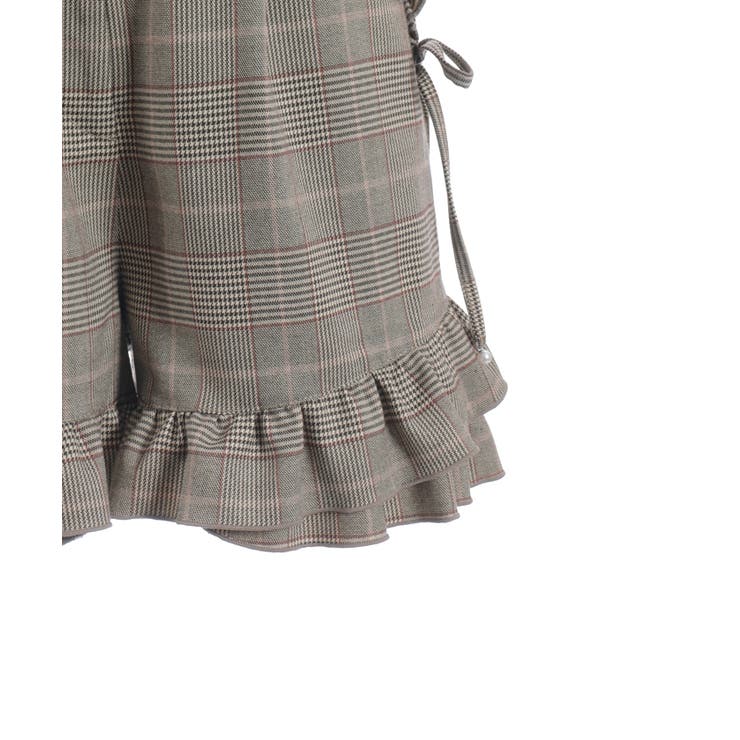 リボン付き裾フリルショーパン | axes femme | 詳細画像20 