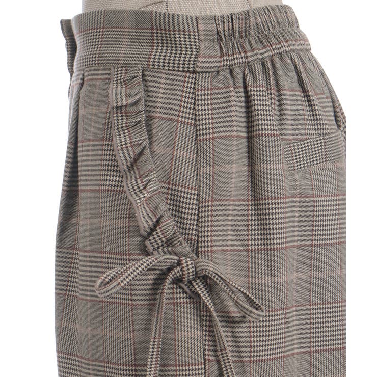 リボン付き裾フリルショーパン | axes femme | 詳細画像21 