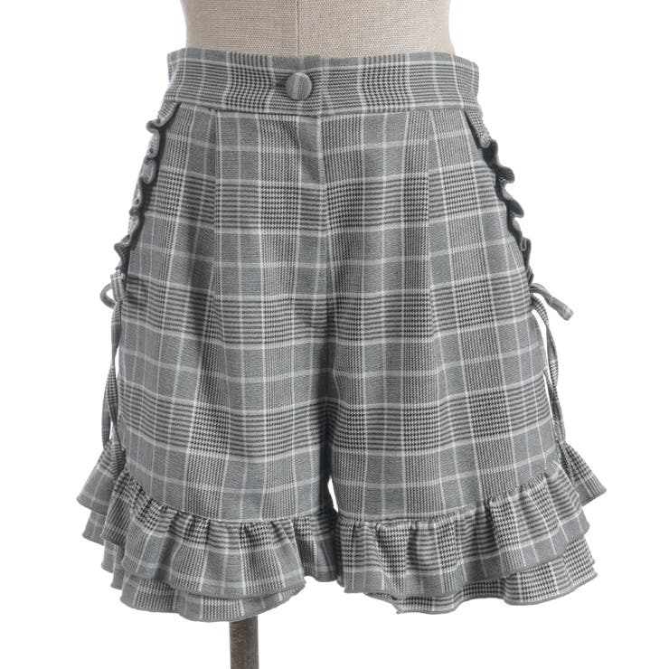 リボン付き裾フリルショーパン | axes femme | 詳細画像23 