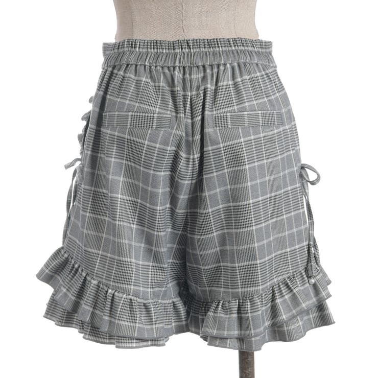 リボン付き裾フリルショーパン | axes femme | 詳細画像25 