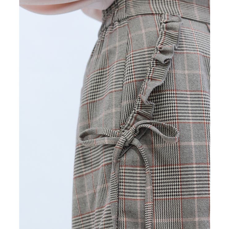 リボン付き裾フリルショーパン | axes femme | 詳細画像5 