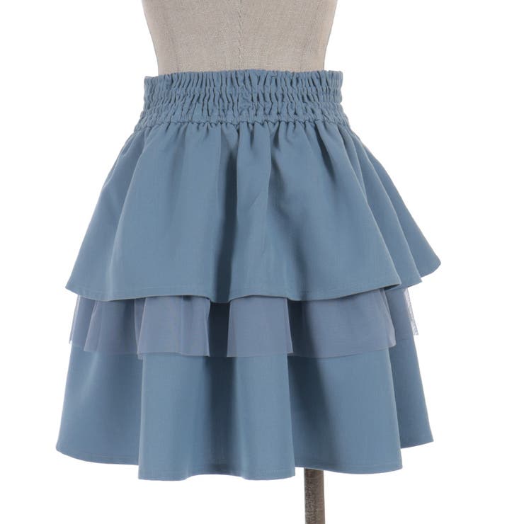 リボン付きティアードスカパン | axes femme | 詳細画像15 