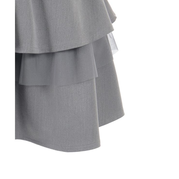 リボン付きティアードスカパン | axes femme | 詳細画像22 