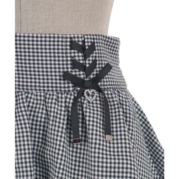 リボン付きティアードスカパン | axes femme | 詳細画像28 