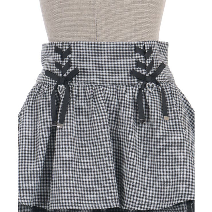 リボン付きティアードスカパン | axes femme | 詳細画像30 