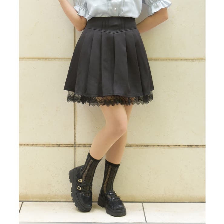後ろレースアップスカパン | axes femme | 詳細画像6 