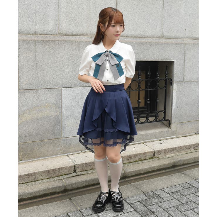 チュール重ねスカパン | axes femme | 詳細画像4 