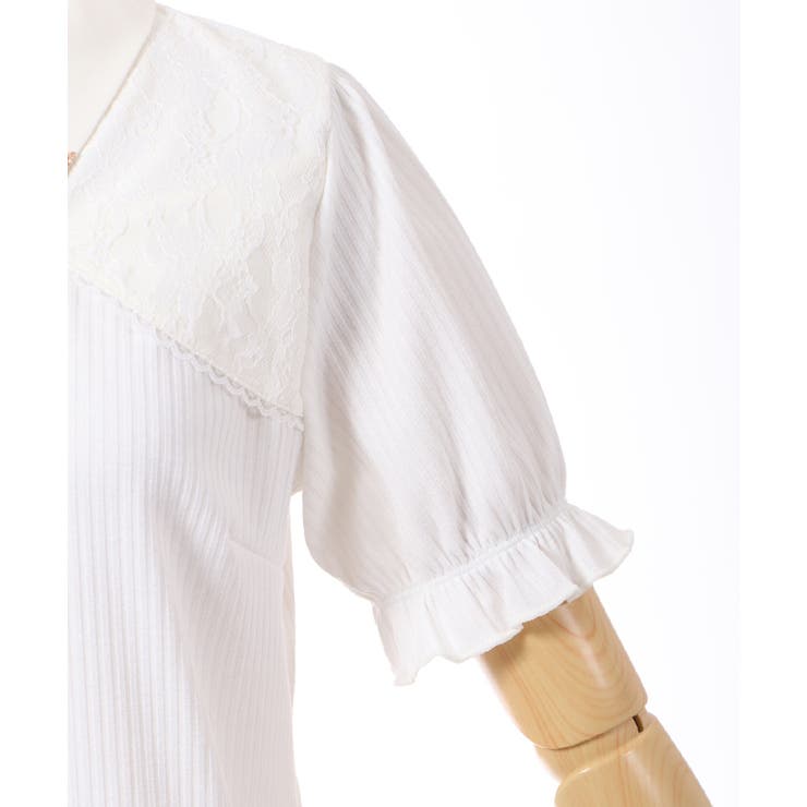 チェーン付リブトップス | axes femme | 詳細画像10 