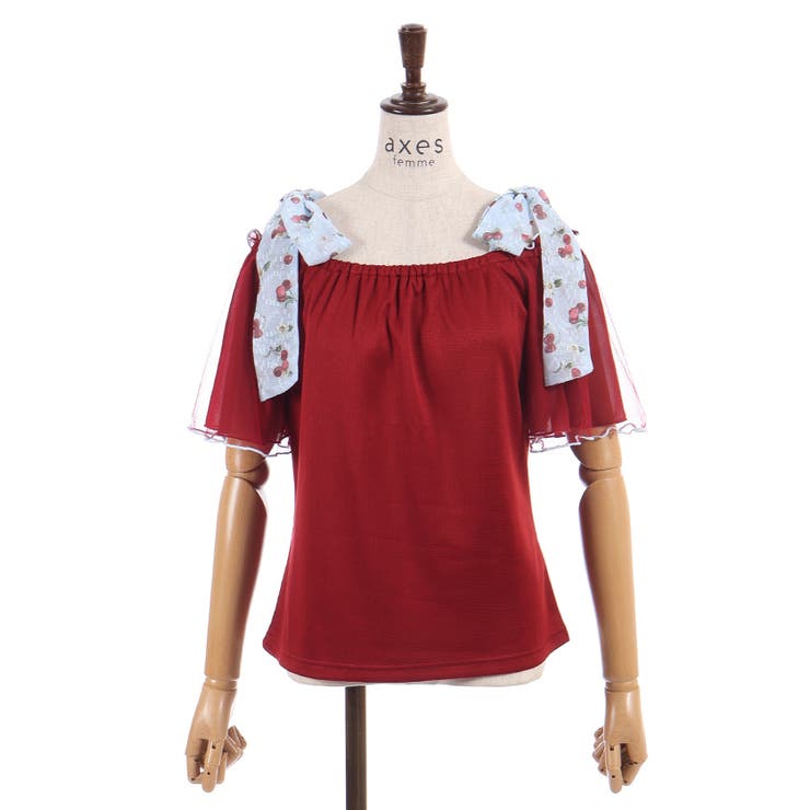 さくらんぼリボンプルオーバー | axes femme | 詳細画像19 