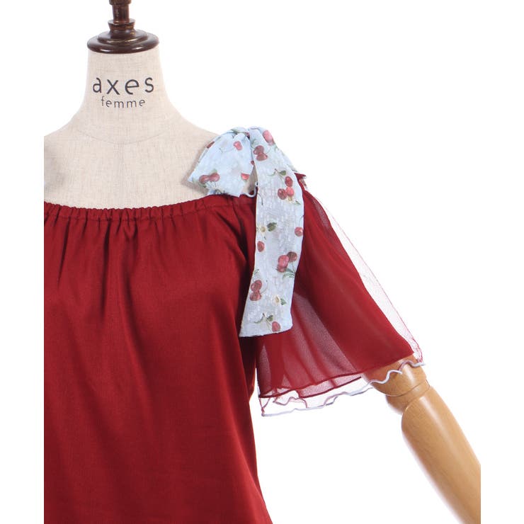 さくらんぼリボンプルオーバー | axes femme | 詳細画像26 