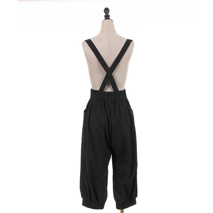 ENFOLD GIZAブロード フリルバルーン パンツ ブラック 38サイズ RELAX ELASTIC WIDE－TROUSERS