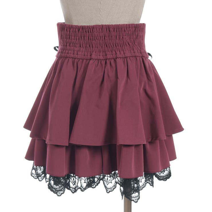 クロスチャームフリルミニスカート | axes femme | 詳細画像10 