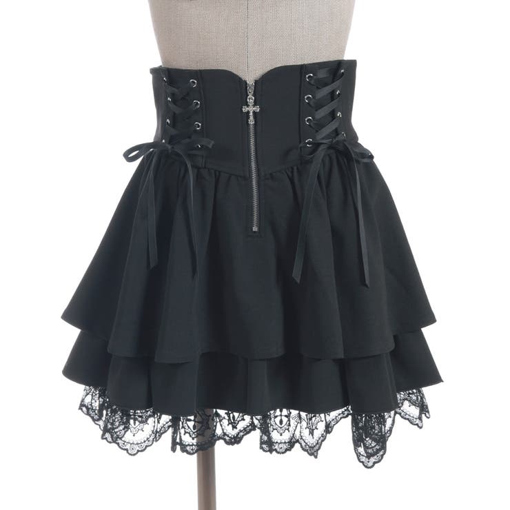 クロスチャームフリルミニスカート | axes femme | 詳細画像23 