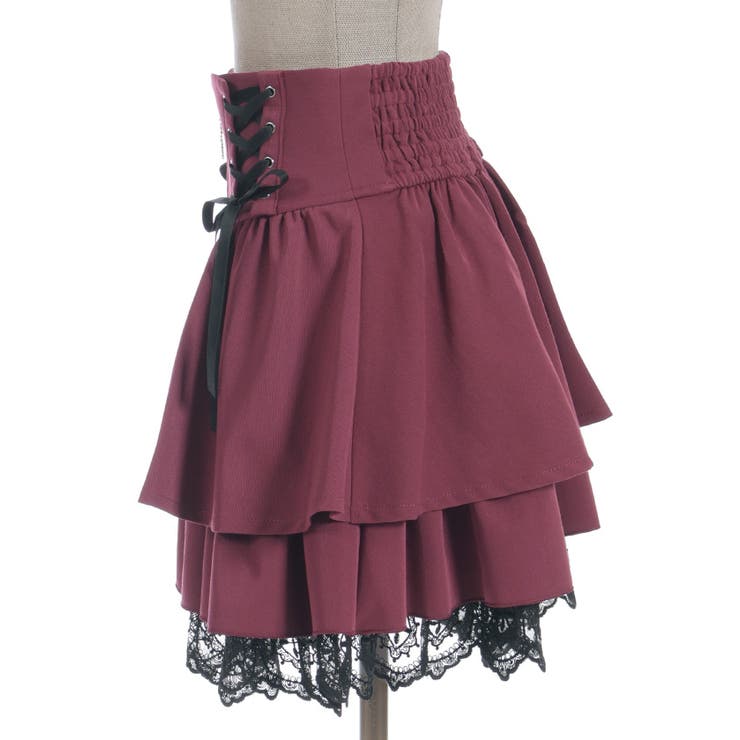 クロスチャームフリルミニスカート | axes femme | 詳細画像9 