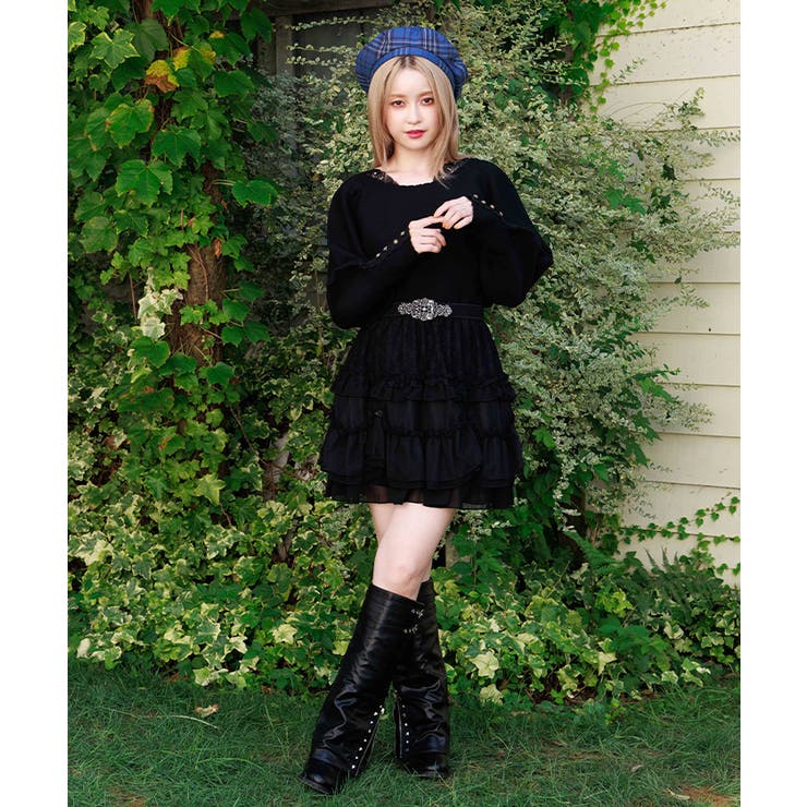 チュチュ風チュールスカパン | axes femme | 詳細画像4 