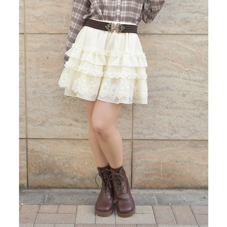 ボリュームフリルスカパン | axes femme | 詳細画像8 