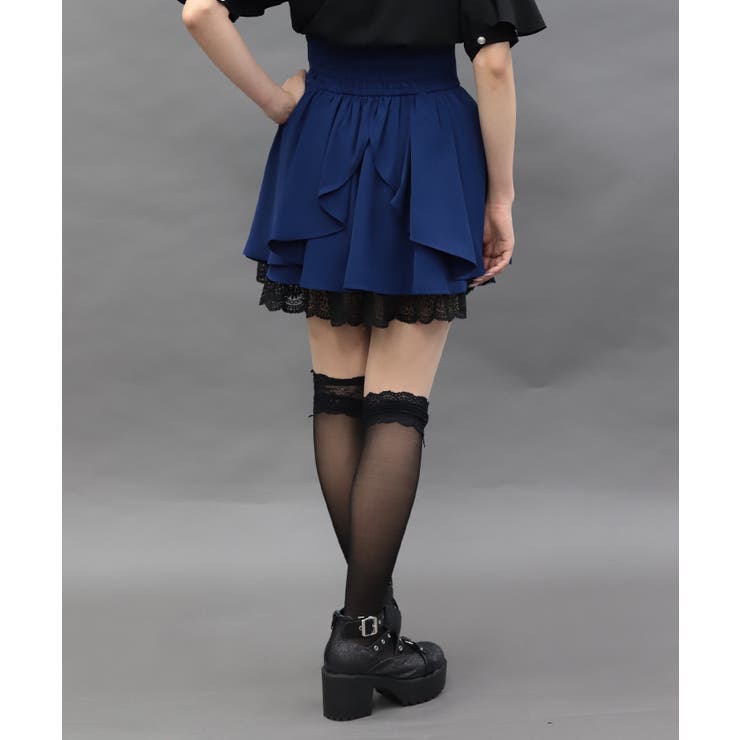 リボン付バックフリルミニスカート | axes femme | 詳細画像6 