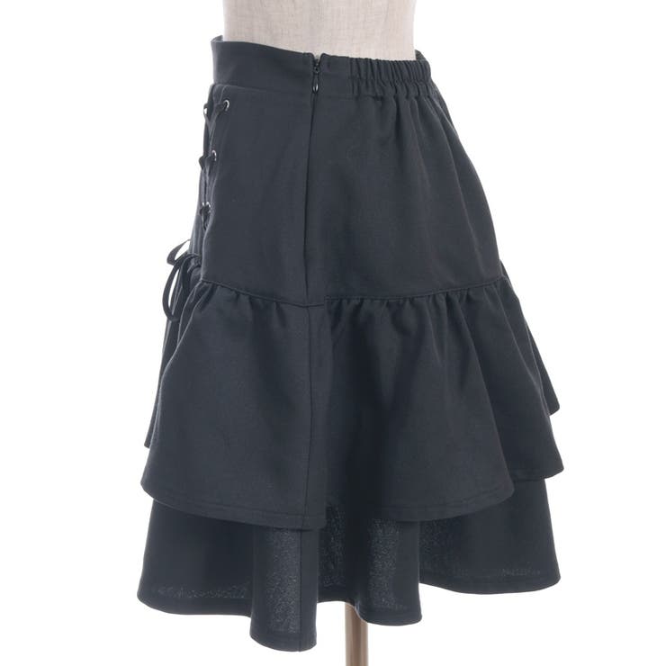 レースアップフリルスカート | axes femme | 詳細画像10 